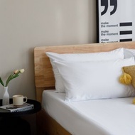 100%防水枕頭保潔墊/純粹白/二入