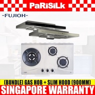(Bundle) Fujioh FH-GS 5035 SVSS Gas Hob + FR MS 1990 R Super Slim Cooker Hood (900mm)