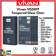 Vivan Tempered Glass HD Samsung S21 S22 S23 S24 S24 Plus S24 Ultra S25 S25 Edge S25 Plus S25 Ultra S