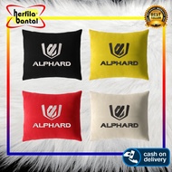 Alphard CAR PILLOWS TOYOTA ALPHARD CAR INTERIOR ACCESSORIES PILLOWS COMPLETE COLOR VARIANTS