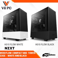 NZXT H510 Flow Compact Mid-tower Case-White/Black
