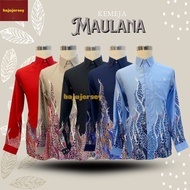 New Design Kemeja Batik Maulana In 5 colour I Batik Malaysia I Batik I Kemeja By Moff Collection _ S