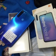 Hp xiaomi redmi Note 8 ram 6/128gb Second resmi xiaomi redmi fullset