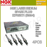 【NGK】IZFR6K11 6994 Laser Iridium Spark Plug 4pcs for Honda Civic CR-V Stream Accord Odyssey City