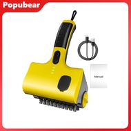 Cordless Electric Grill Brush with Rotating Head 8V Power Rechargeable BBQ Cleaning Tool Stainless S