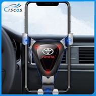 Ciscos Gravity Car Cellphone Holder 360 Degree Phone Stand Car Interior Accessories For Toyota Wish Hiace Sienta Altis Harrier CHR Vios Rush Alphard Camry RAV4 Innova