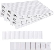 JJUNW 20 Pcs Toilet Shims, Furniture Window Plastic Leveling Shims, Cut to Size Trapezoidal Balancin