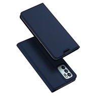 Flip Cover Oppo Reno 6 5G Leather Case Dux Ducis Original Skin Serries Reno6 Premium Wallet Slot Case