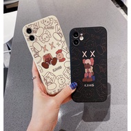 Phone Case OPPO A5 A3s A9 A16 A94 A31 A53 A72 A92 A52 A71 A74 Reno 5 6 7 Realme C11 C2 C15 C35 8 5 5i Face Covering Bear Phone Case Painted Mobile Phone Anti fall Soft Case
