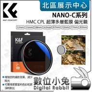 Digital Rabbit [K & F NANO-C HMC CPL Ultra-Thin Multi-Layer Blue Film Polarizer 52 55 58 62 67 72 77