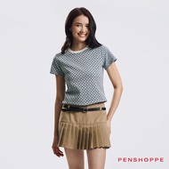 Penshoppe Argyle Jacquard Top For Women
