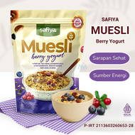 Muesli Berry Yogurt Safiya 1 Kg Sereal Oatmeal Diet Sereal Sarapan Sehat