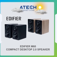 Edifier  M60 Compact desktop 2.0 speakers, COMPACT, BLUETOOTH, WIRELESSS, AUX