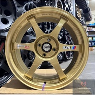 SSR Type-C [Gold] Sport Rim 17x8JJ ET35 (4x100)