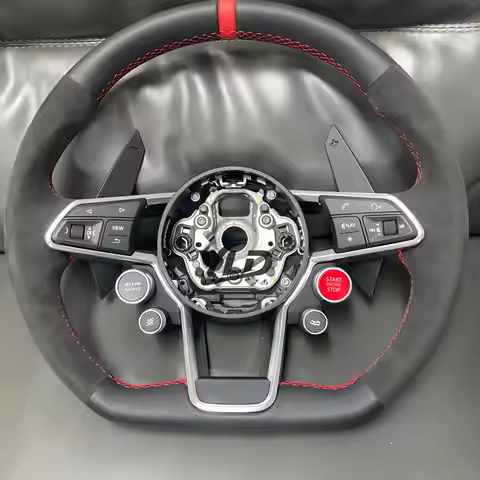 For Audi Q3 Q5 Q8 SQ8 A3 A4 B9 A5 B8 A6 C7 A7 S3 S4 RS3 RS6 RS6 Steering Wheels With Start Button S-
