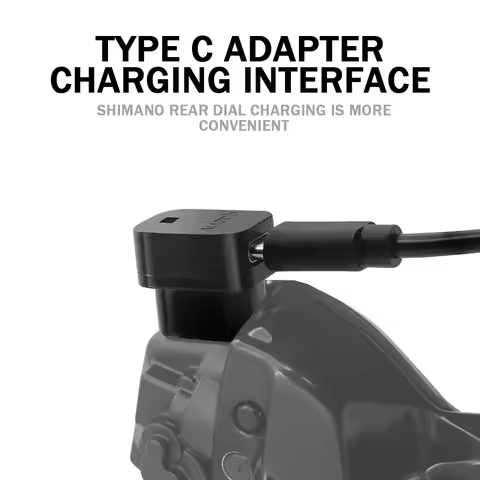 Portable Di2 Charger Adapter 4-Pin To Type-C For SHIMANO EW-EC300 R9270 9250 8170 8150 7170 12Speed 