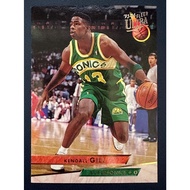1993 Fleer Ultra Basketball Card - Seattle Super Sonics Gill Askew Schrempf Johnson