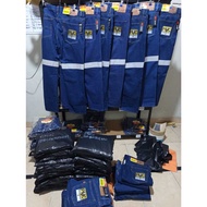 Scotlite Men's safety jeans 3m with Company logo Embroidery