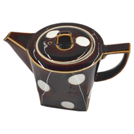 貽釉水玉茶壺 日本製  XL12032-16  1個