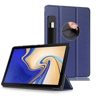 Slim Case Galaxy Tab S4 10.5 2018 S Pen Holder, Tri-Fold Stand Cover Auto Sleep For SM-T830/T835/T83
