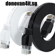 DONOVAN4IT Ethernet Patch Cable, 1000Mbps Support Flat Design Cat6 Ethernet Cable, Flexible Cable Gi