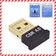 其他品牌 - USB 4.0 藍芽發收器 藍牙適配4.0免驅動aptx外置usb2.0 發射接收器-SUPPORT WIN 10 /8/7 BLACK COLOR (MAC NOT SUPPORT)