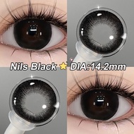 [Black Series]Magister Contact Lens Power 0.00~-6.00 Contact Lenses With Power 14.0~14.5mm + Free Le