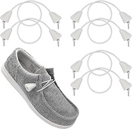 3 Pairs Elastic Shoe Laces for Hey Dude Shoe,Bungee Stretchy Shoelaces No Tie,Stretch Strings Replac