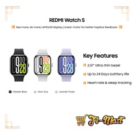 MY Redmi Watch 5 | Watch 5 Active | Watch 5 Lite [Bluetooth Calling | 5ATM Water Resistance | Dual-m