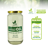 Dầu dừa tinh khiết lên men tươi lạnh Viet Healthy 1 lít - Dầu dừa nguyên chất Viet Healthy 1000ml- t