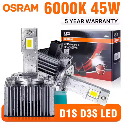 OSRAM D3S LED Car Headlight Bulb D1S D3S LED CANbus Car HID Xenon Lamps Upgrade Kits Wireless 45W D3