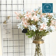 Silk flowers - 57cm high bamboo kneeling flower branch used in decor to decorate a gentle, elegant l