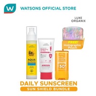 LUXE ORGANIX Daily Sunscreen Bundle