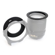 Plug-in square lens with connected ring P Series Size 84 Series Square Filter Ring Adapter