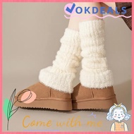 Velvet Socks with Insulated Knee Pads - Warm & Cozy Long Pile Design for Winter