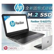 HP Pavilion 13-b221TU i5-5200U/256G M.2 SSD/W8.1-全新品