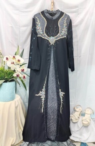 Abaya Labuh Muslim Wanita Dewasa ( Preloved )