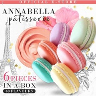 ❁♂6pcs Macaron In Gift Box | Halal Certified