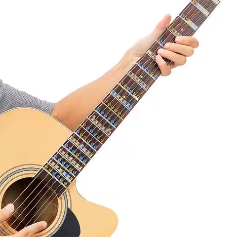 Stickers Frets Note Decal Musical Scale Guitar Chord Stickers Fretboard Sticker Guitar Note Sticker 