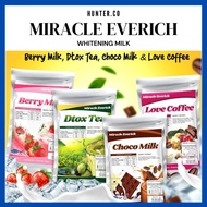 ORI HQ Miracle Everich Choco milk Berry milk Dtox tea Love coffee Booster Juice Booster Jelly Kunyit