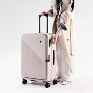 Dreamin Pro 28吋行李箱上掀前開日本煞車靜音輪-燕麥杏
