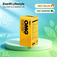 OMG Omega-3 Fish Oil Coenzyme Q10 Daily Softgel Supplement 60s