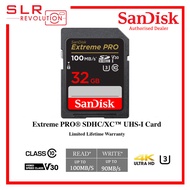 SanDisk Extreme Pro 32GB UHS-I V30 SDHC Memory Card (Speed up to100MB/S)