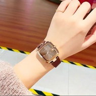 Watch Women Watch Waterproof Fashionable Unique G Style Square Disk Classy All-Match Retro Belt Ladi