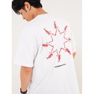 Outsidenorm T-shirt Cotton 20s OUTSIDE White || Oversized White T-Shirt 210 GSM