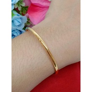 Bangle/Gelang minggu plain emas 916