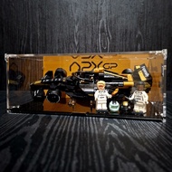 AcrylicDIY - Display Case for LEGO Speed Champions 77252 APXGP Team Race Car from F1 The Movie