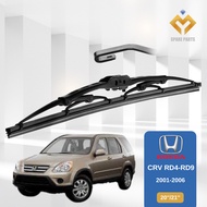 Honda CRV RD4-RD9 1 set 20"+21"Grade A Premium Rubber Car Wiper Metal U Hook