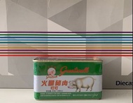 Tiny x 長城牌 火腿豬肉 午餐肉 客製版 鐵罐特別版電車 叮叮巴士模型車仔