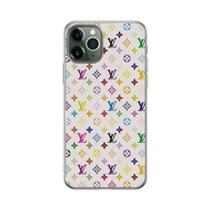 Latest Casing Kesing iphone LV colorful pattern iPhone 12 Pro Max iPhone 11 Pro Max iPhone X 8 7 6 C